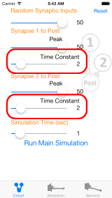 vary time constant